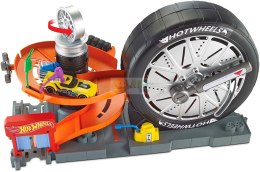 FNB17 HOT WHEELS ODJAZDOWY WARSZTAT OPON ZESTAW