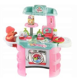 LT62 LANDTOYS KACIK OPIEKUNKI DLA LALEK NURSE BABY SHOWER